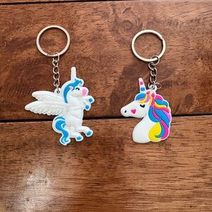 Unicorn Keychains, new